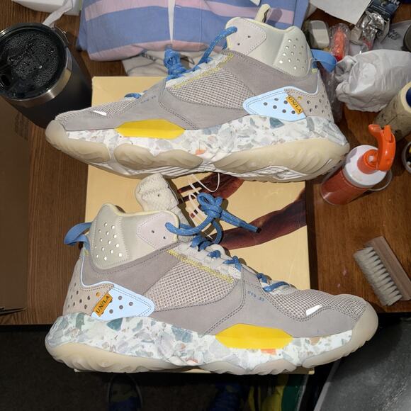 Size 14 UNRELEASED PROMO SAMPLE UNION LA x AIR JORDAN DELTA MID main image 4